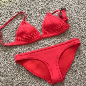 triangl swim top size small